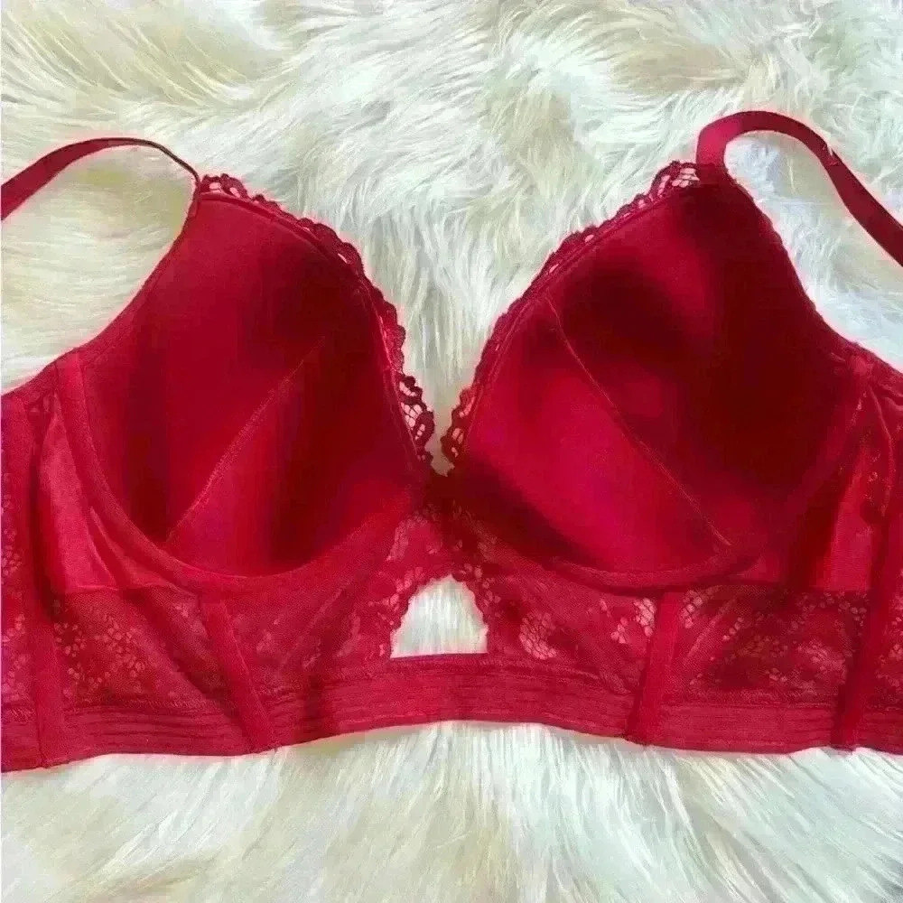 Victoria's Secret Runway Kendall Jenner Very Sexy Lined Plunge Corset Top 36D - Picture 7 of 9